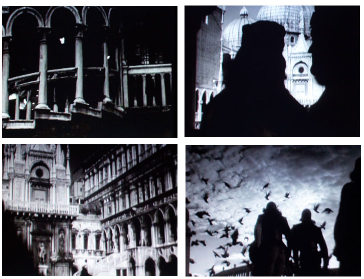 Figures 11-14. Montage of Venice in Othello (Welles)